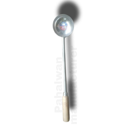 Stainless steel cooking ladle