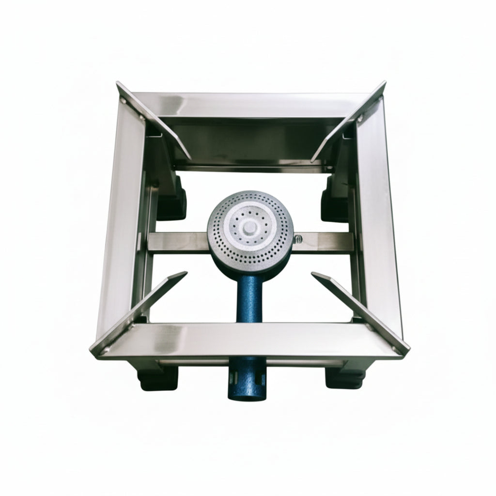 Stainless steel single burner Chulha