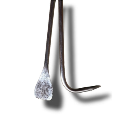 Stainless steel tandoor tool