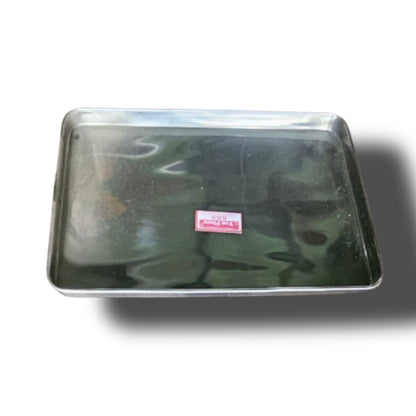 Steel tray for displaying mithai