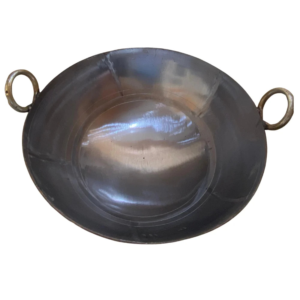 Iron Joint Polish Kadai – Heavy-Duty Traditional Cooking Kadai